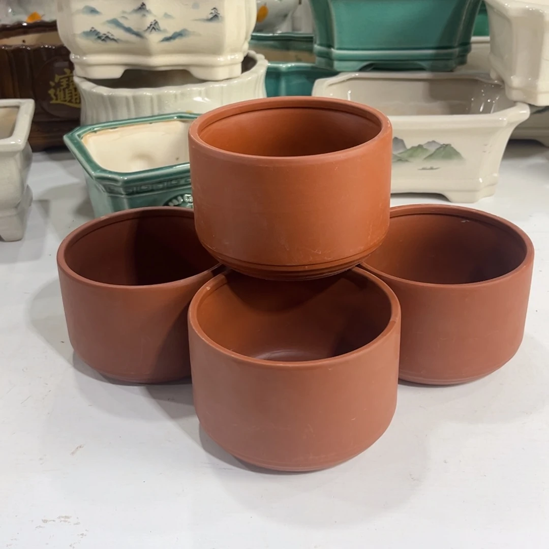 陶瓷绿植多肉微瑕花盆口径12*8