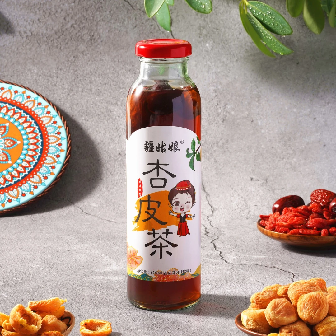新疆疆姑娘杏皮茶杏皮水风味饮料网红凉茶