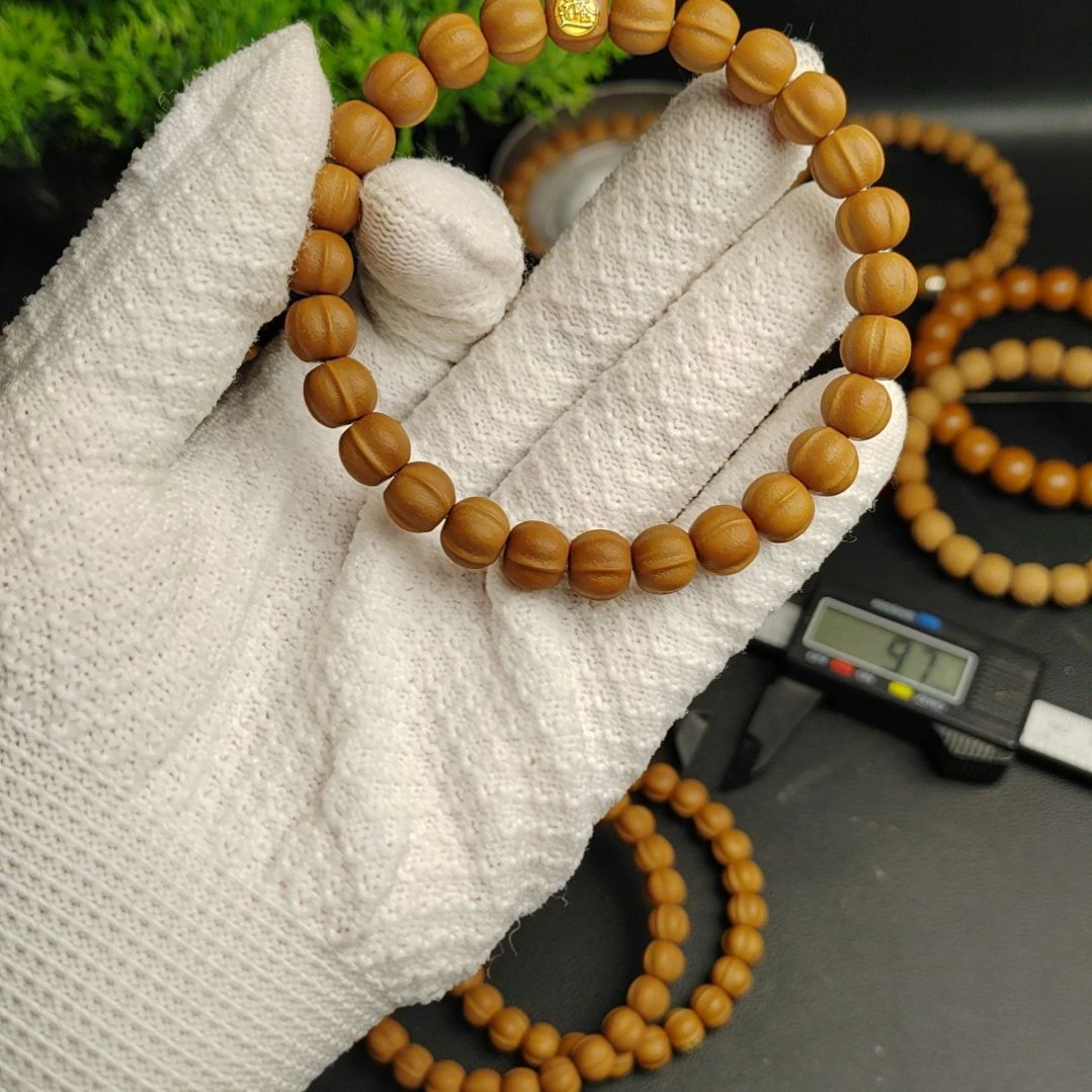 猴头核桃手串橘皮小鲨鱼