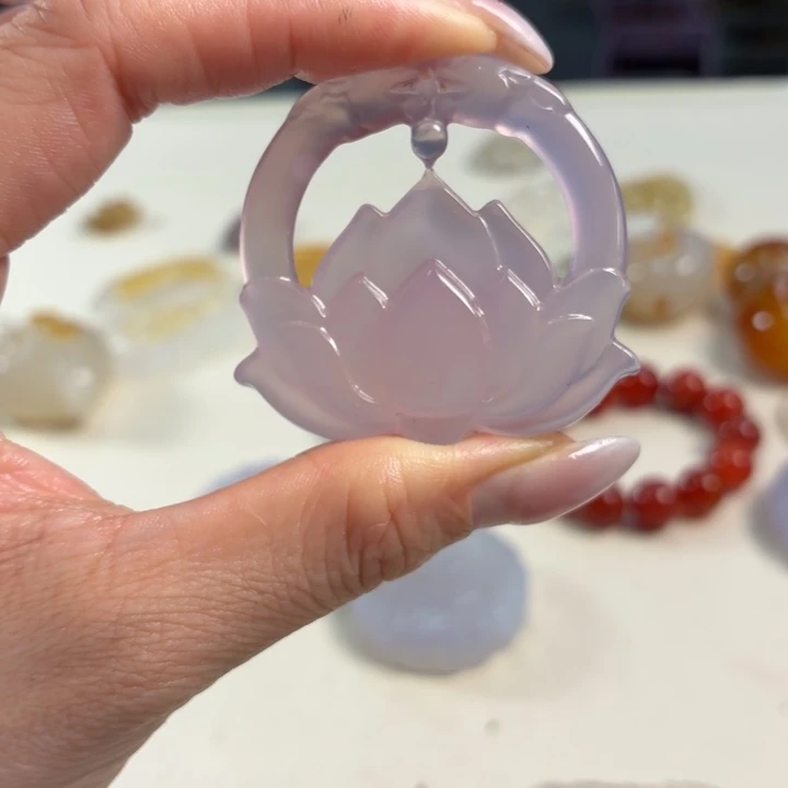 玛瑙/玉髓未镶嵌吊坠(不含链)