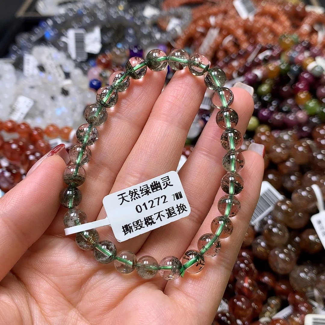 水晶手链未镶嵌，