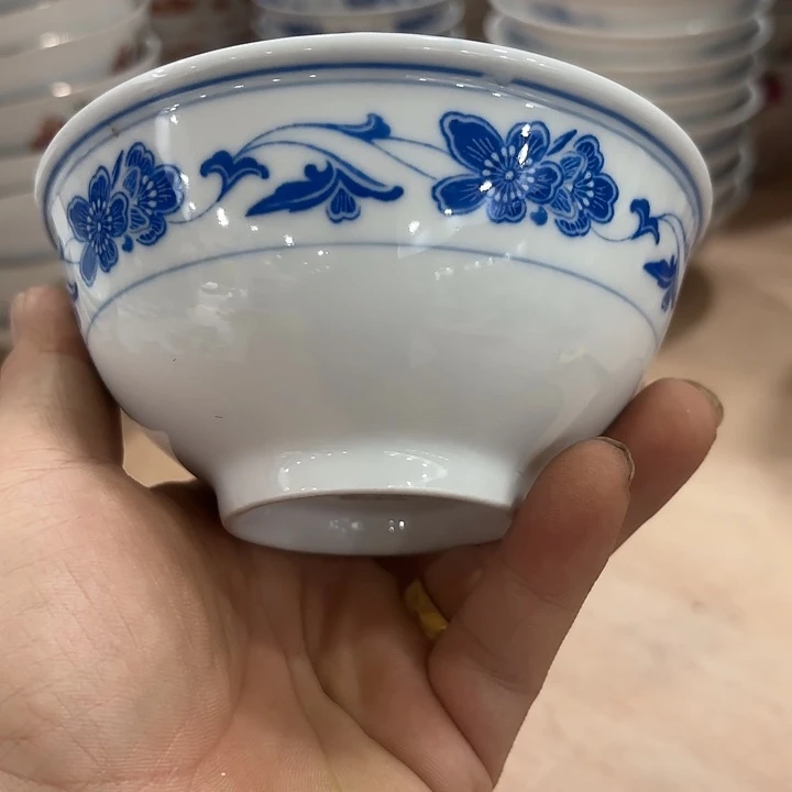 12公分米饭，碗米饭，碗微瑕