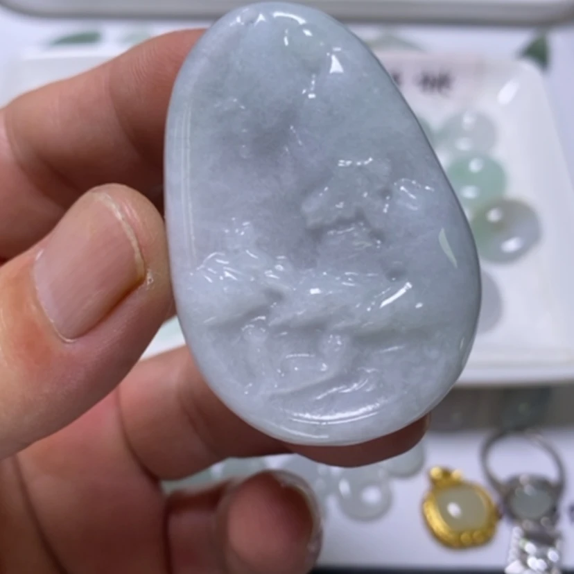 【闪购商品】翡翠未镶嵌吊坠(不含链)