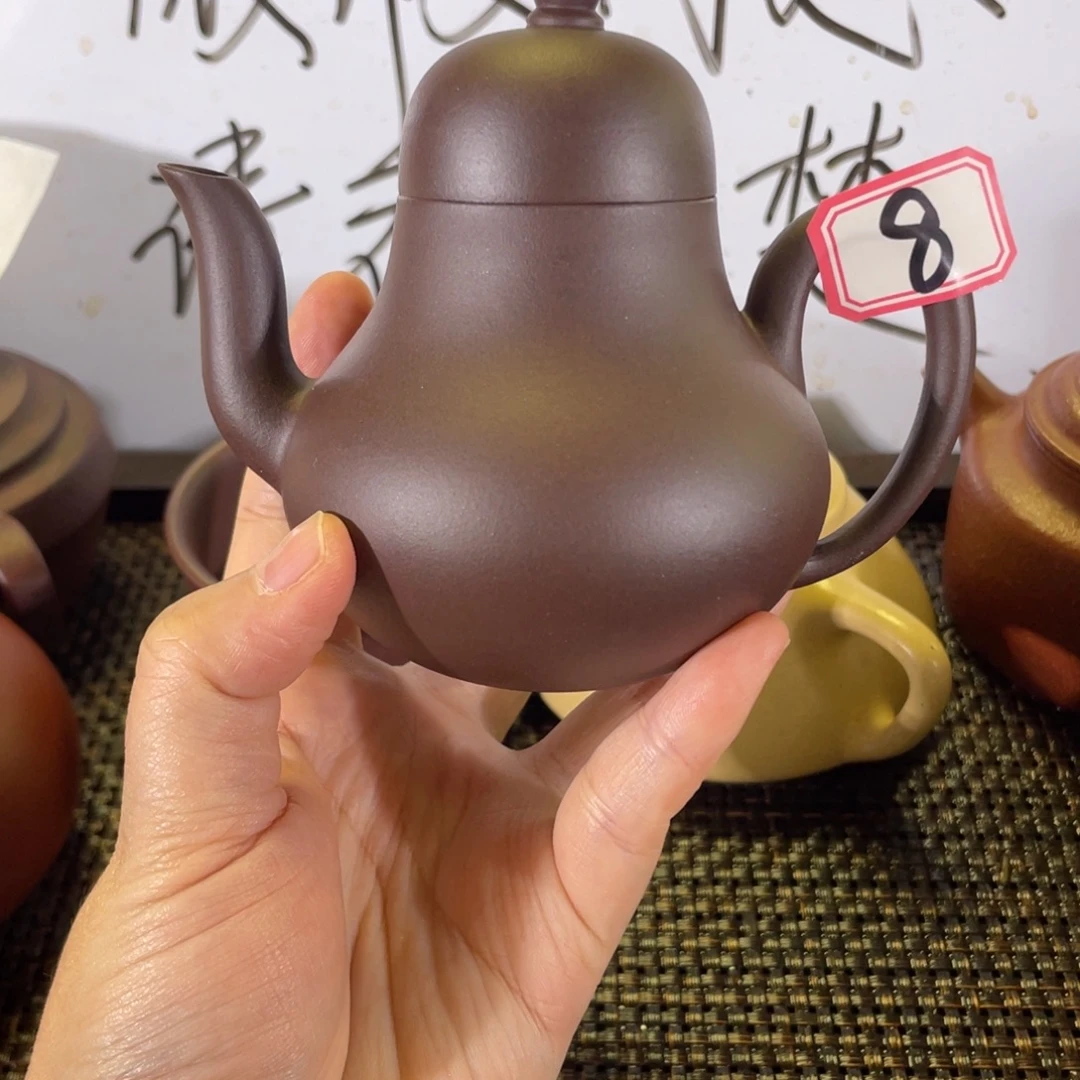 茶壶紫砂思婷紫泥