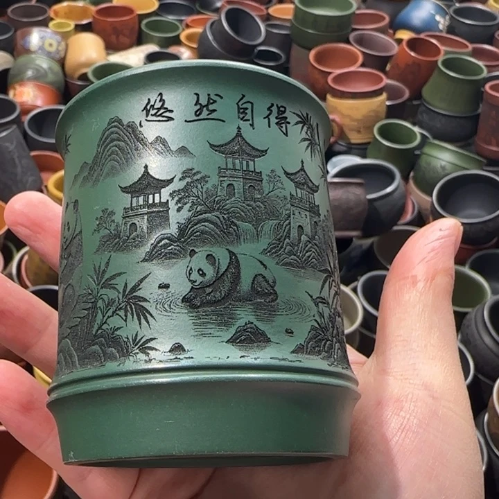 茶杯紫砂全手工紫砂