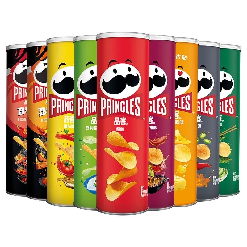 【3罐装】Pringles品客罐装薯片110g*3膨化零食办公室小吃休闲追剧