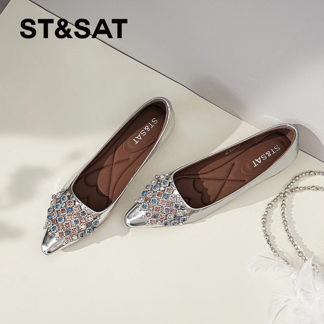 St&Sat/星期六2025新款上新，璀璨星河系列，，低跟单鞋百搭款