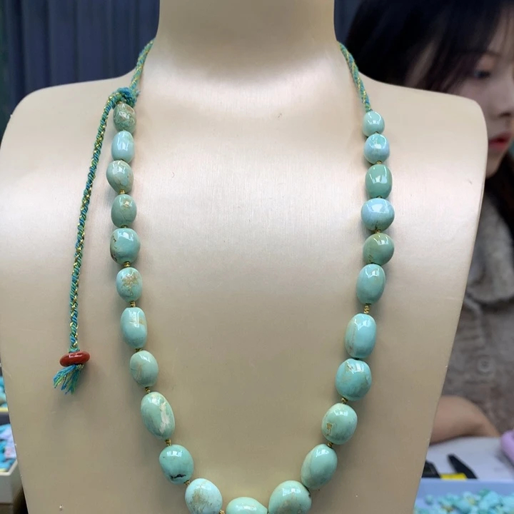 绿松石未镶嵌长链
