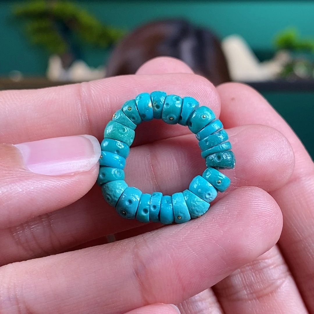 绿松石珠宝奇石未镶嵌