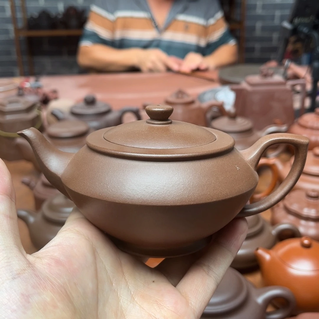 茶壶紫砂1紫砂壶手工制作一手货源230c c