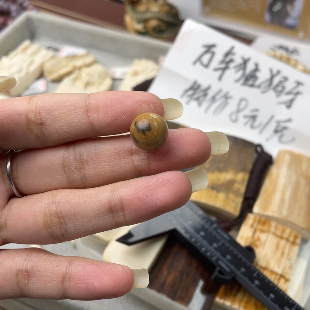 手串/手链/手镯猛犸象牙卡12咖色单珠