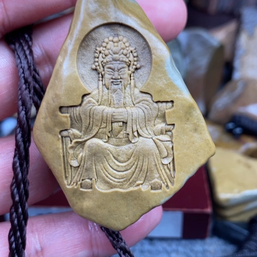 【闪购商品】原石雕刻手把件