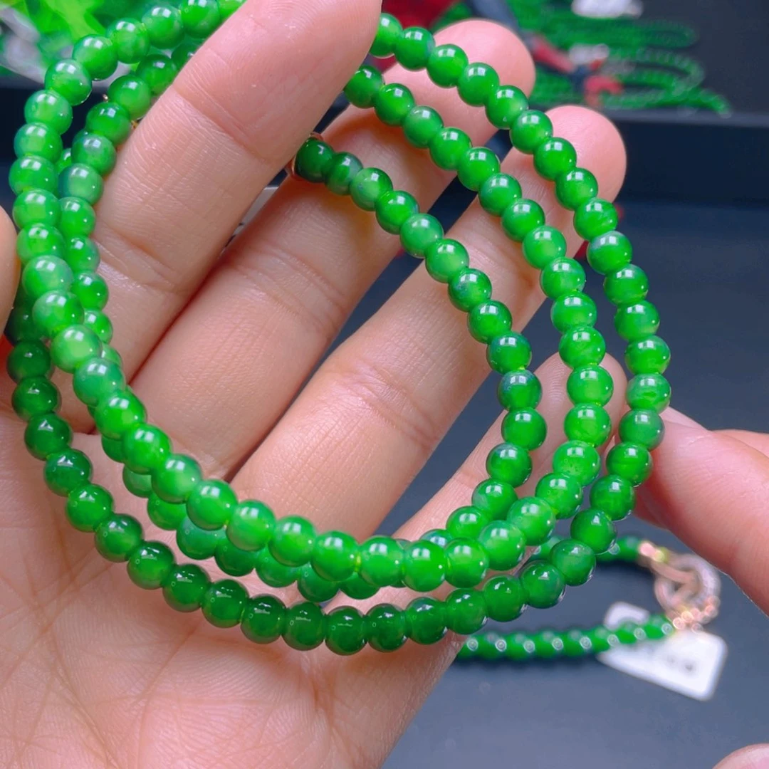 翡翠项链未镶嵌，1