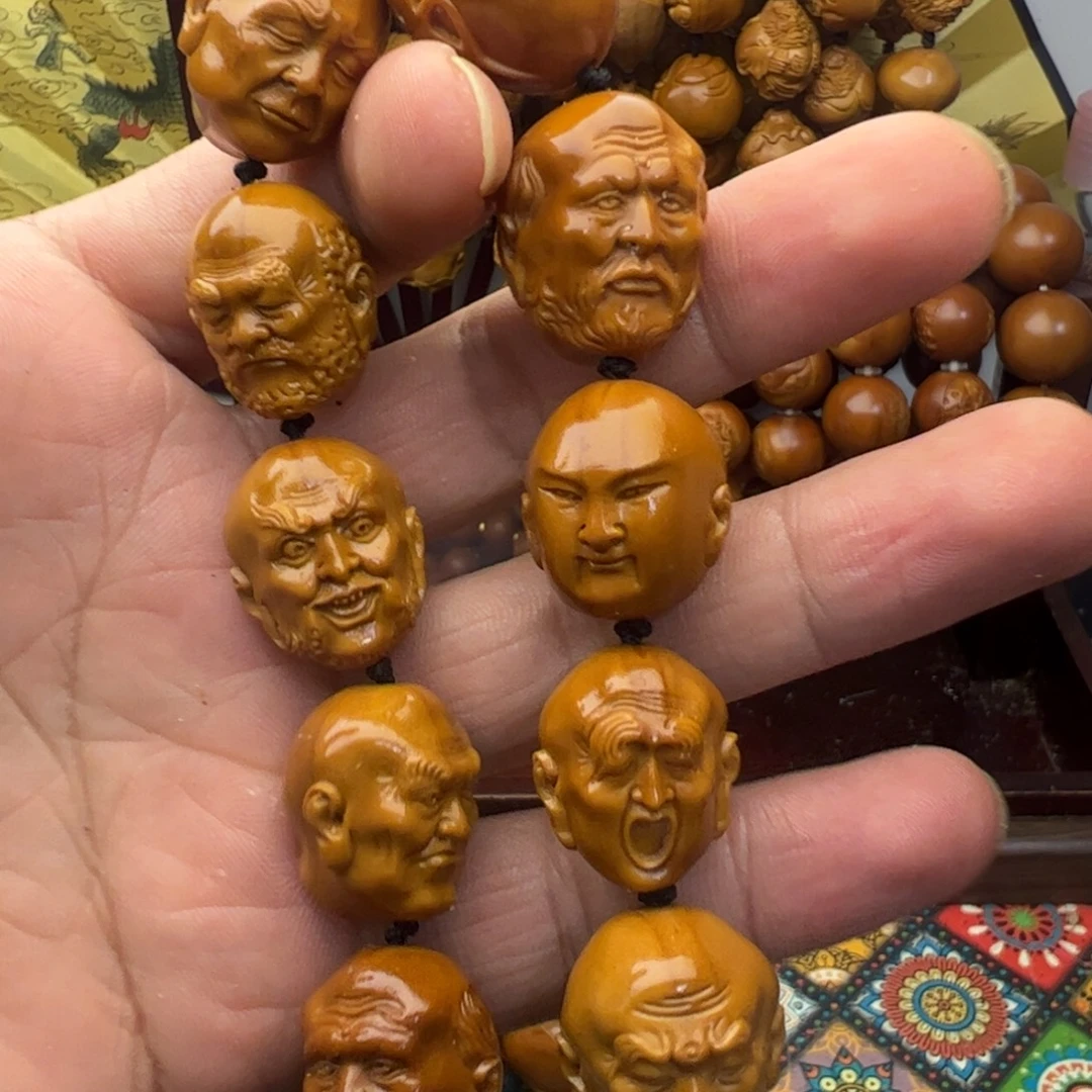 手串/手链橄榄核九尊者返油