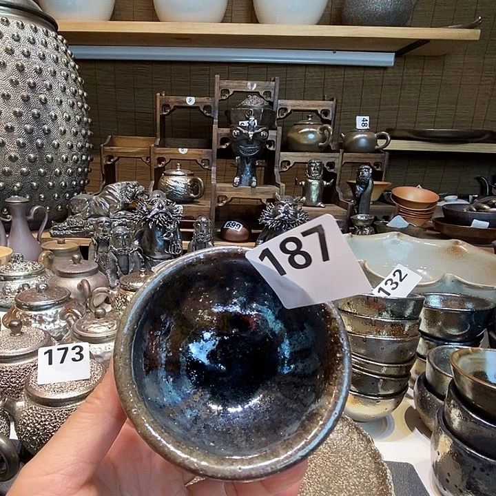 高温柴烧陶泥主人杯