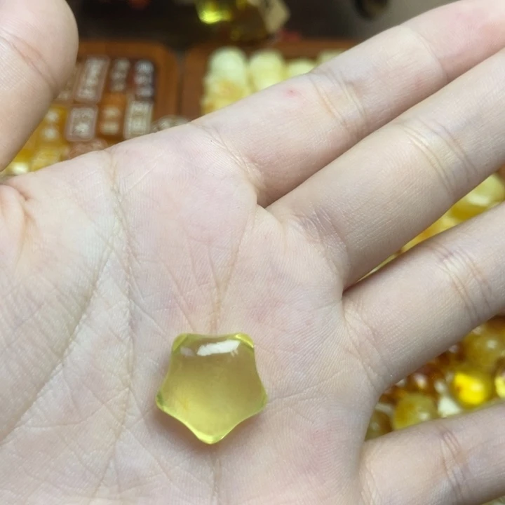 吊坠橄榄核小星星