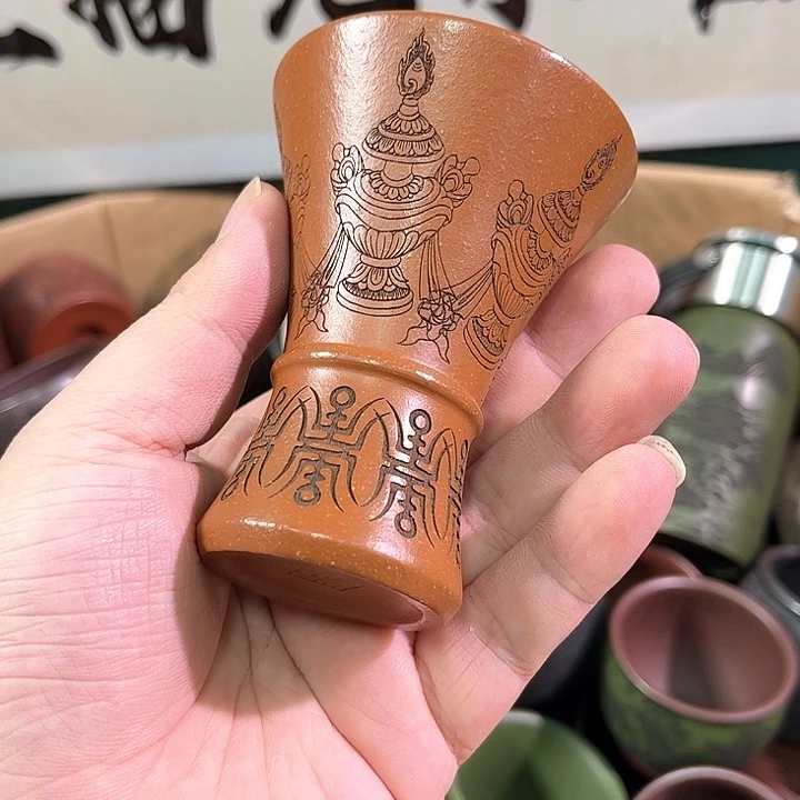 茶杯紫砂全手工紫砂主人杯