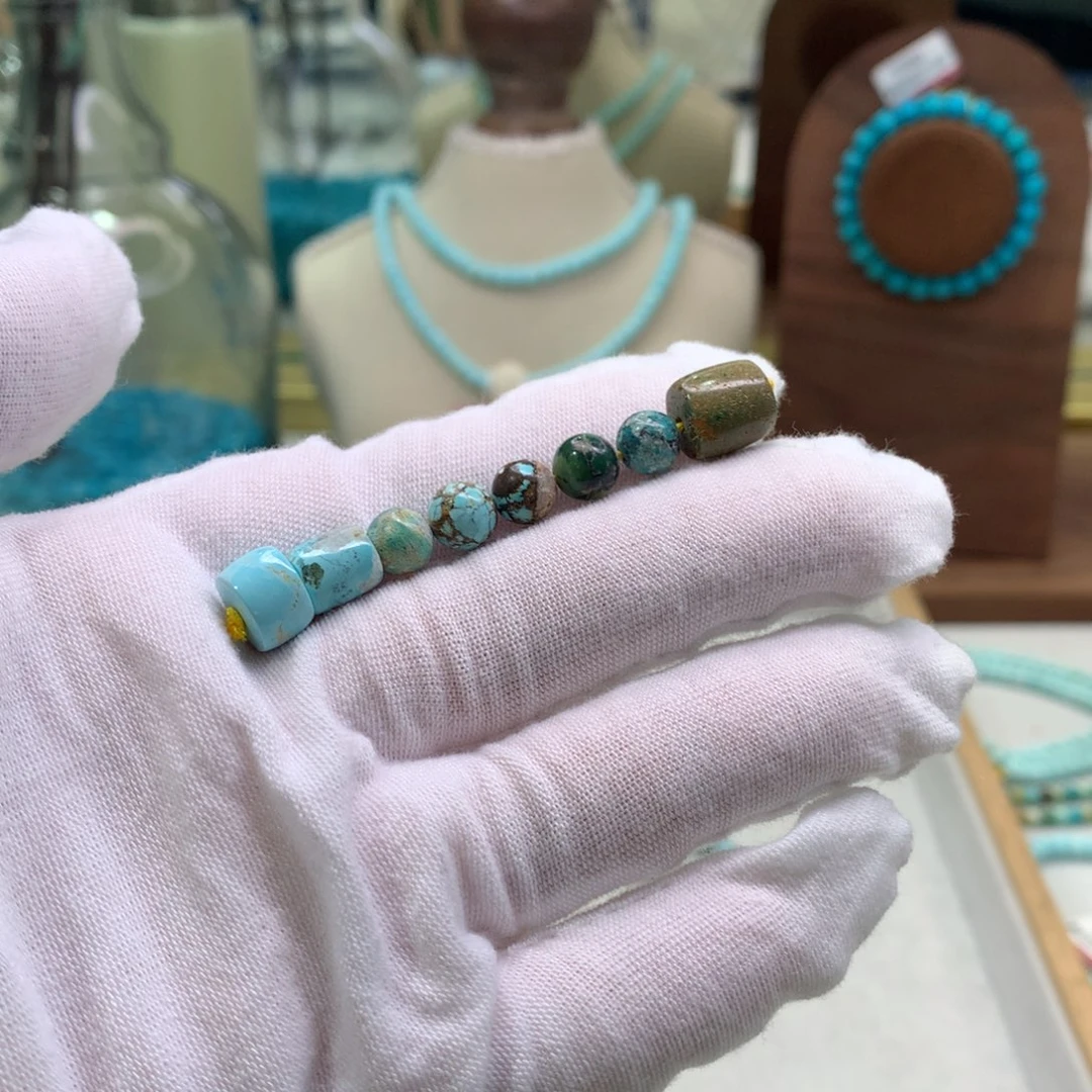 绿松石未镶嵌配饰