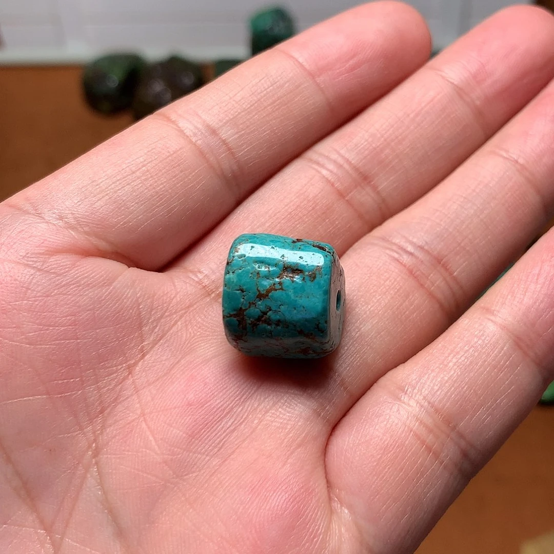 未镶嵌绿松石珠宝奇石D*H