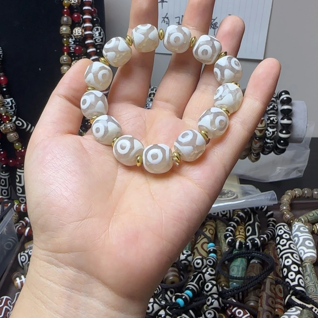 玛瑙/玉髓合金颈饰