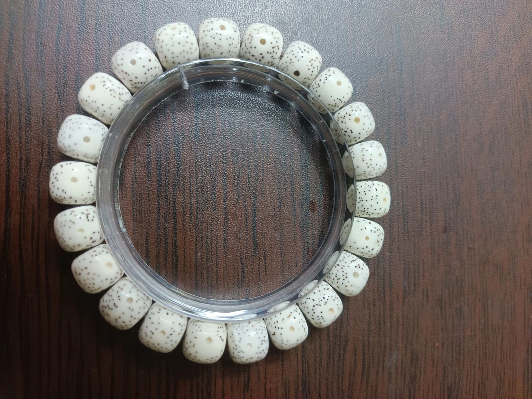 精品星月菩提脱脂顺白单圈11X10老型意禅星月