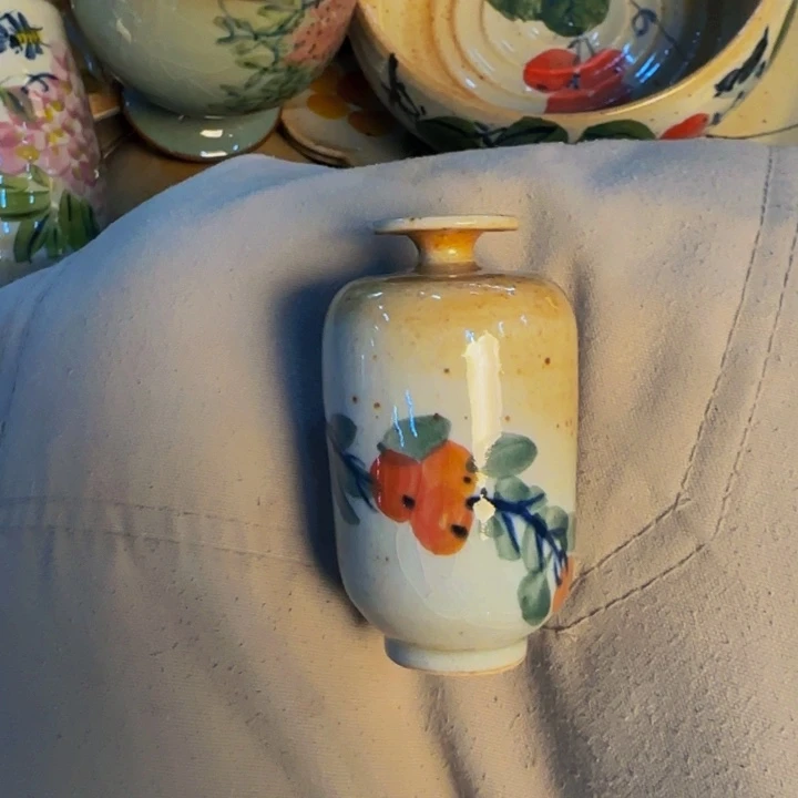 瓷片手工手绘陶瓷细微不一样