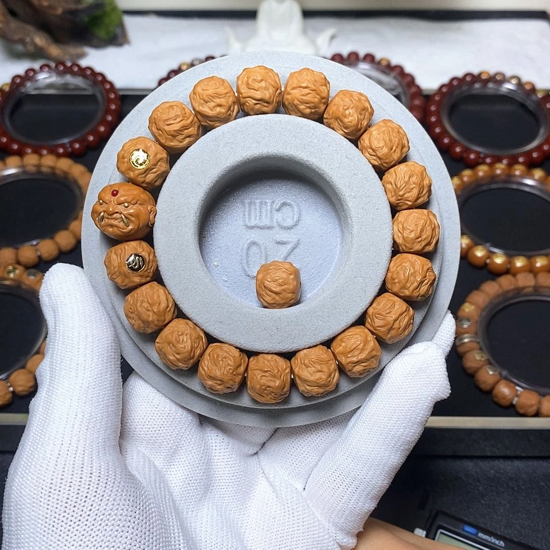 手串猴头核桃全品无暇恶僧龙蛇13左右