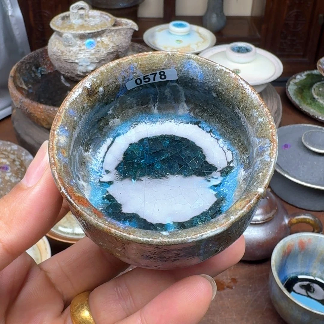 碟白***念非遗传承老叶柴烧578