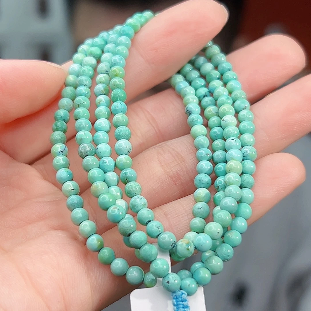 积***雪绿松石未镶嵌珠宝奇石