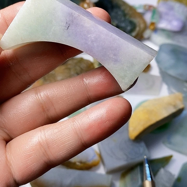 翡翠散珠天然翡翠A货