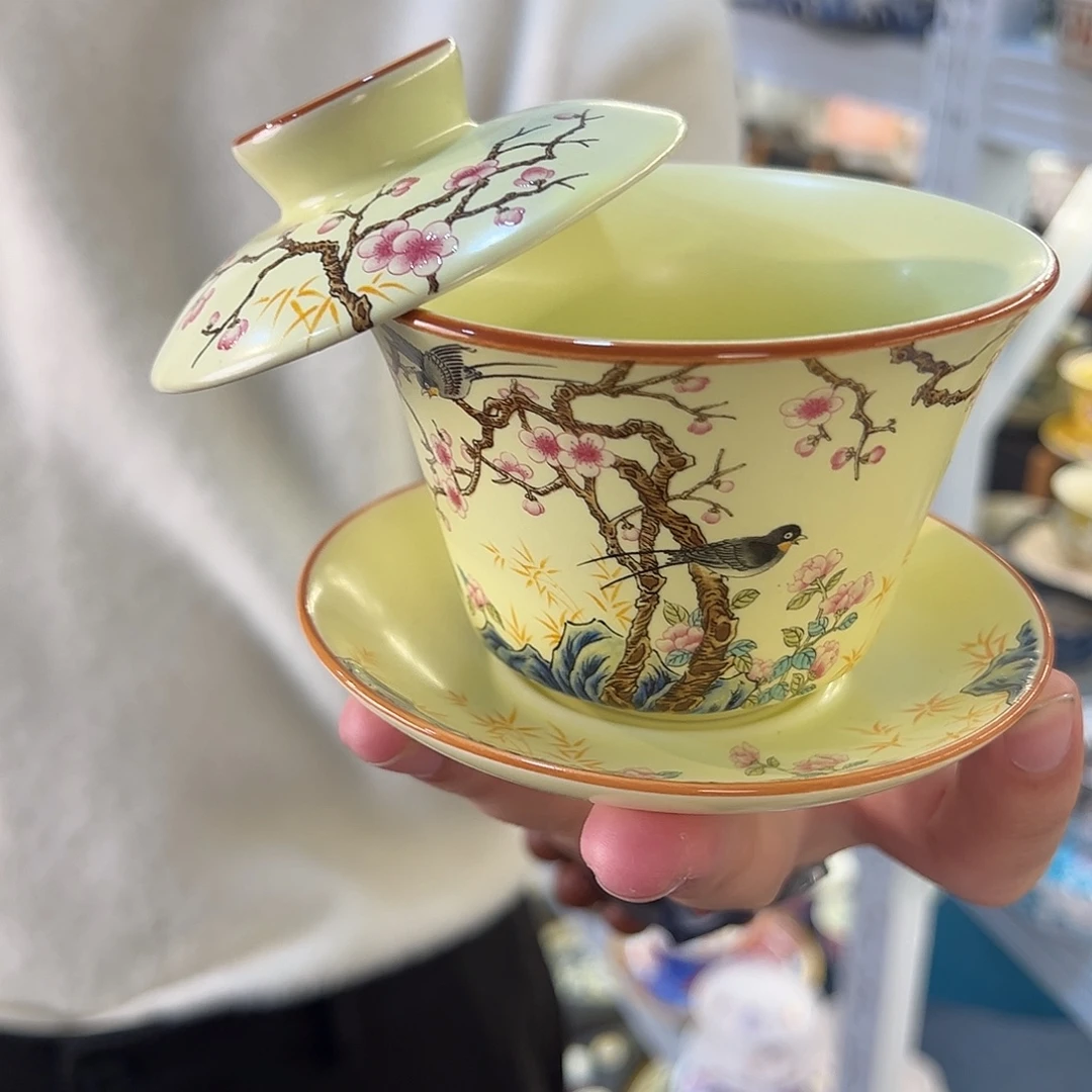 盖碗很漂亮我很喜欢