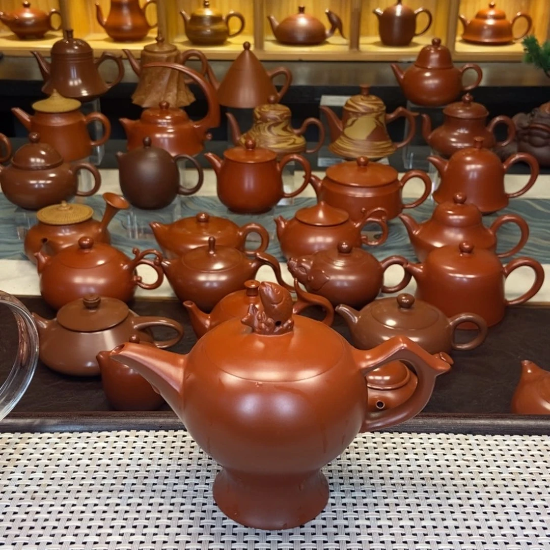 茶壶紫砂潮州手工艺手拉壶