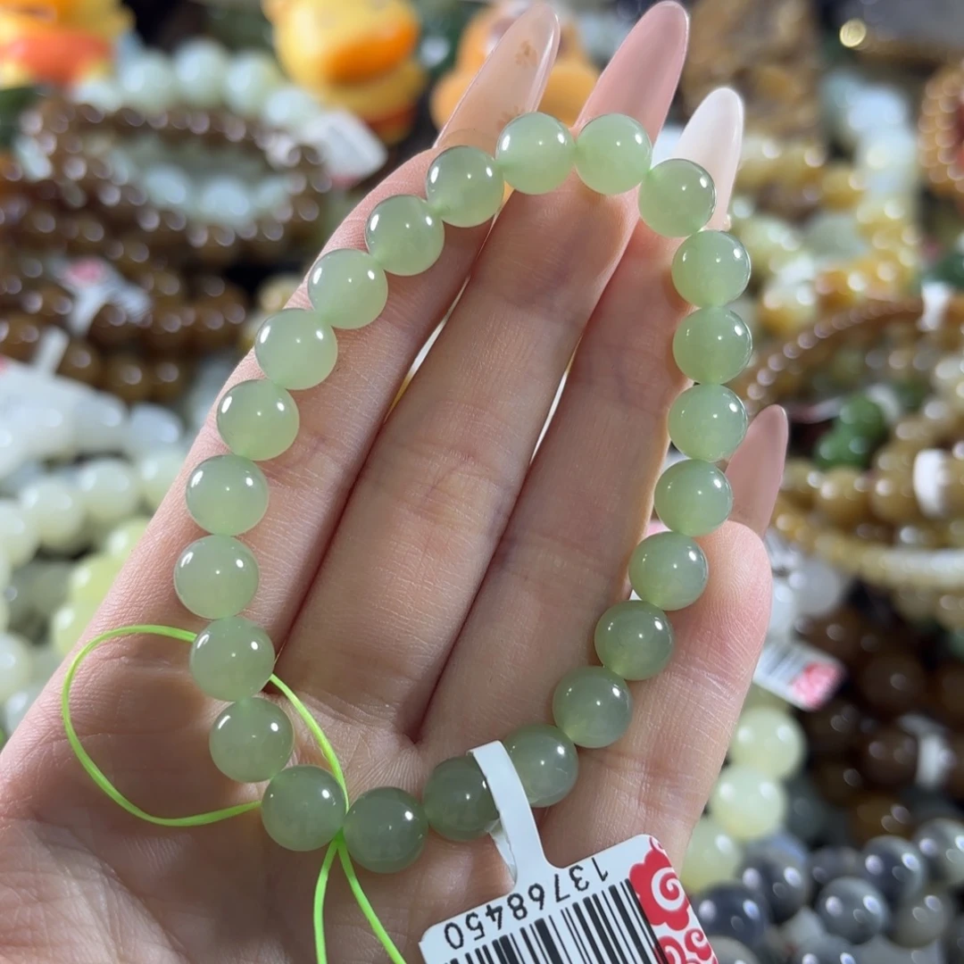 和田玉未镶嵌手链222