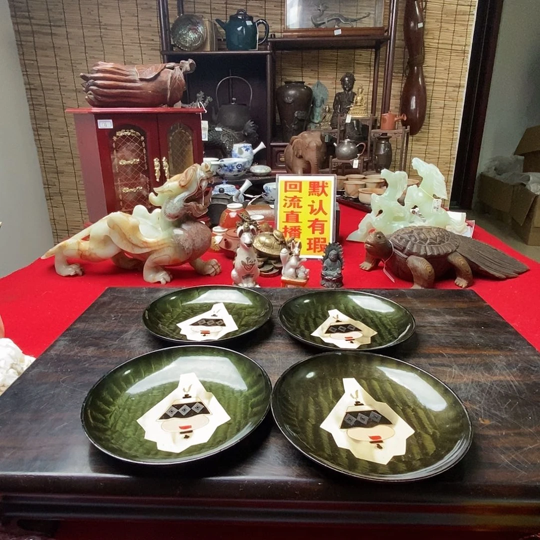 c9茶盏四客 轻微划痕