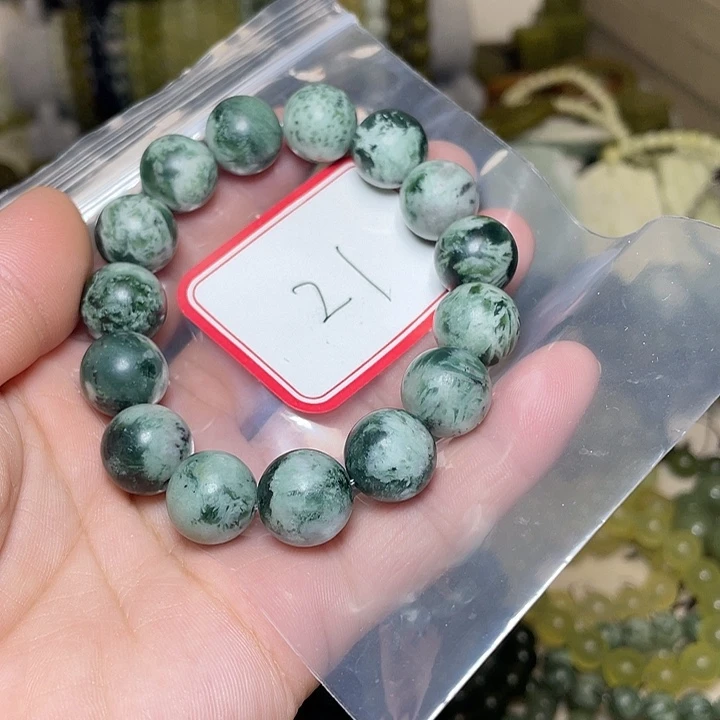 蛇纹石玉未镶嵌手链