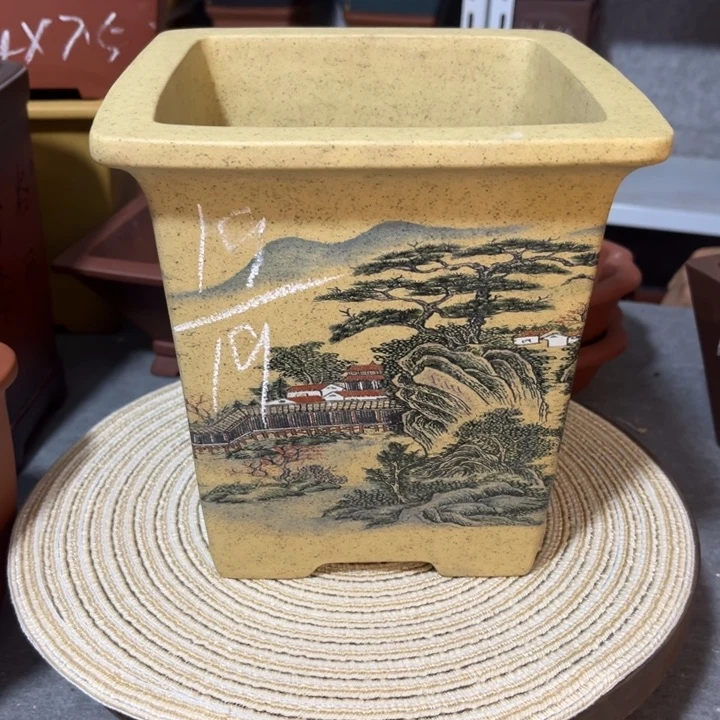 紫砂花盆紫砂花盆