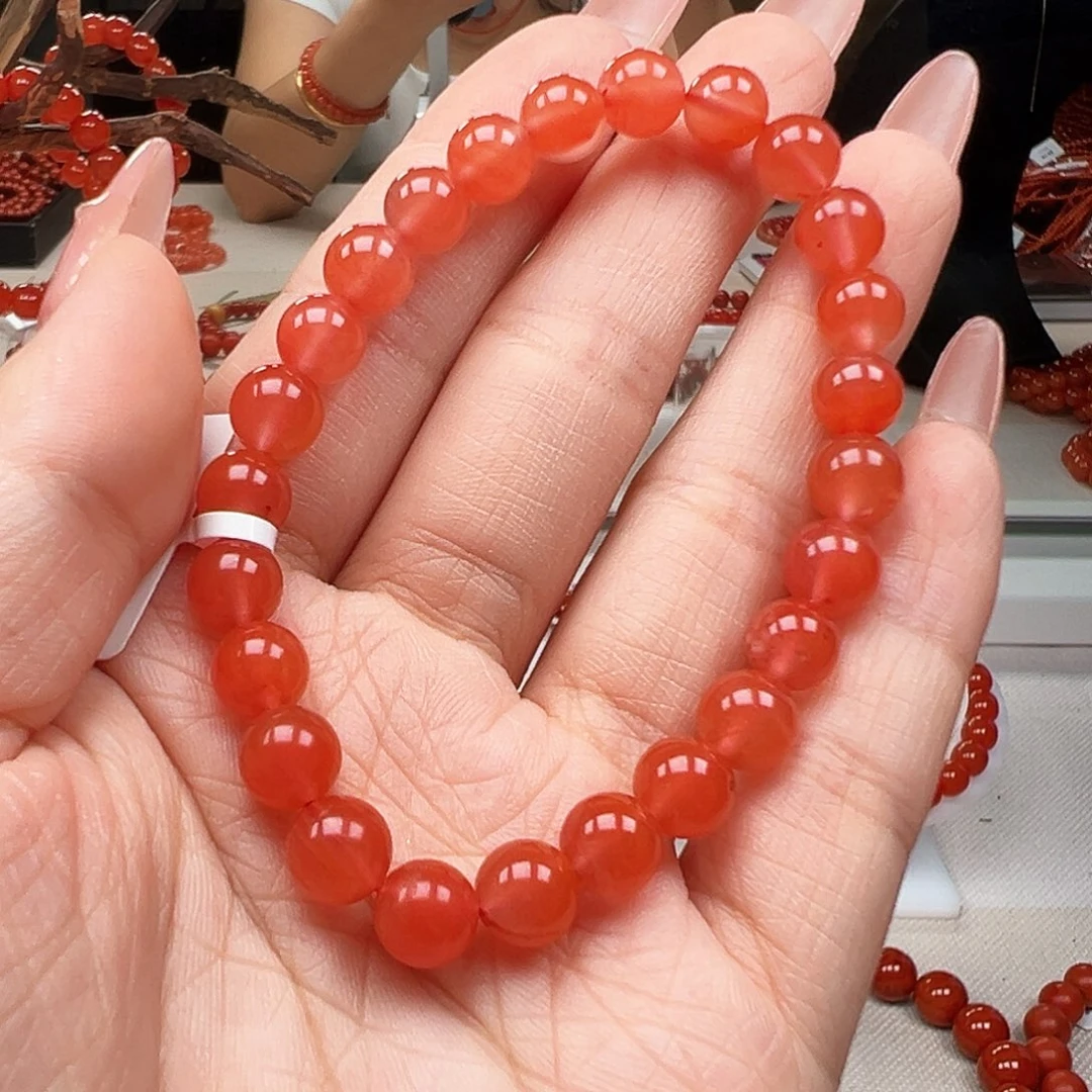 未镶嵌手链南红玛瑙