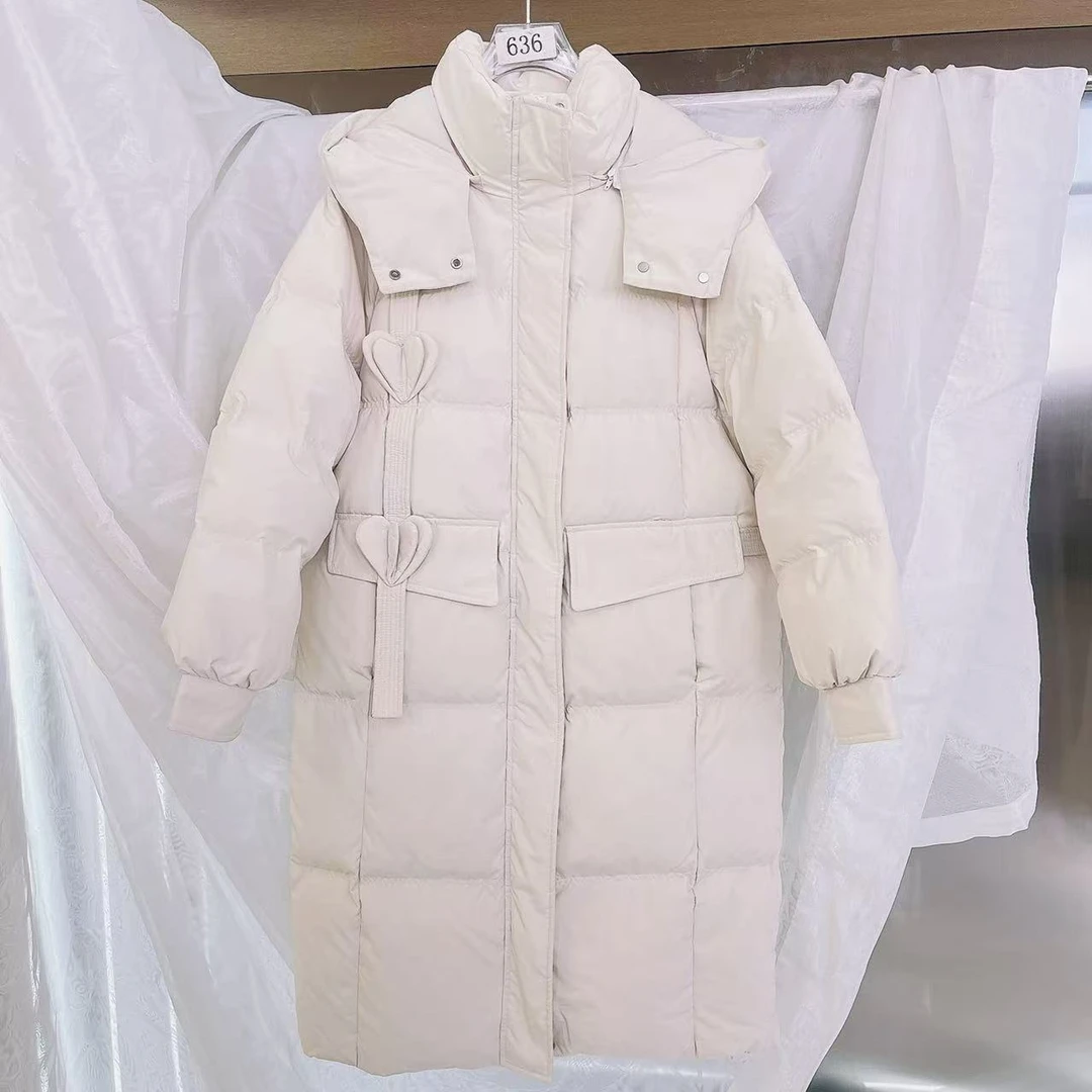 【龙哥专属】Y3358011 冬季简约时尚百搭白鸭绒羽绒服