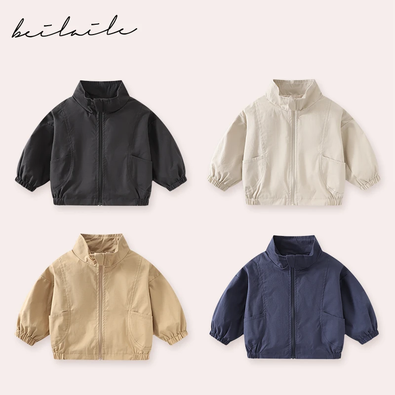 【水洗肌理棉外套 】婴儿衣服男童休闲卫衣秋冬小童上衣套装 下架