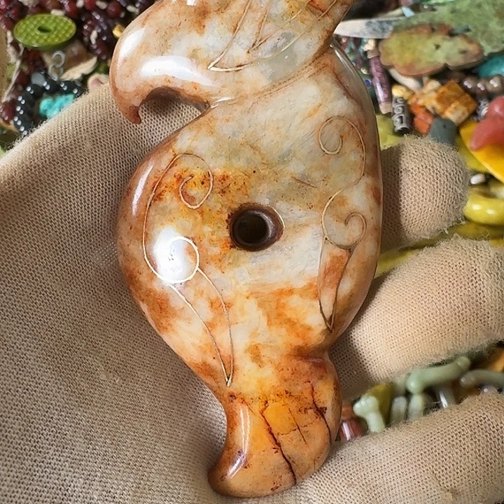 适***王和田玉未镶嵌挂件