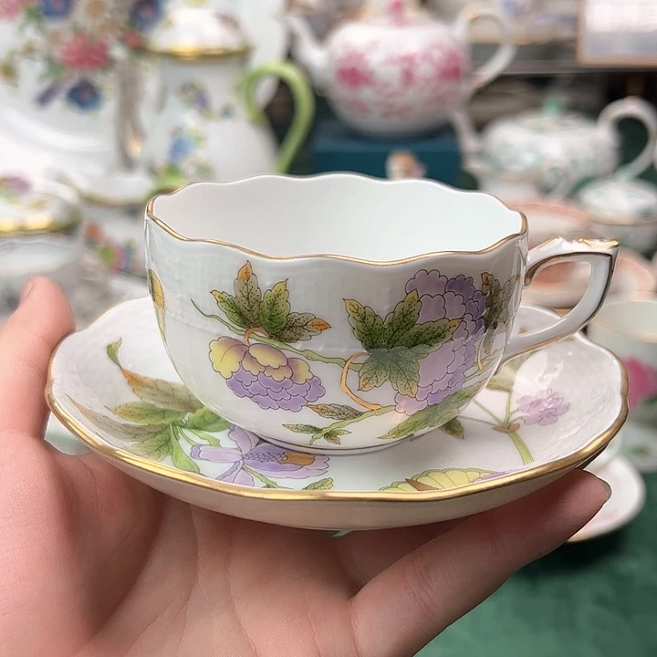 赫伦新品皇家花园茶杯碟