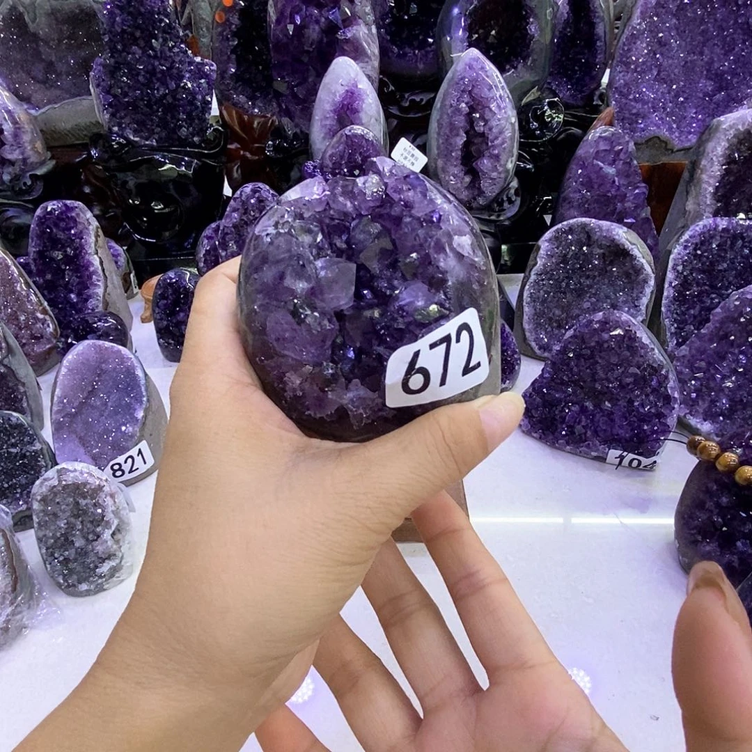 未镶嵌大型摆件（非配饰）紫晶