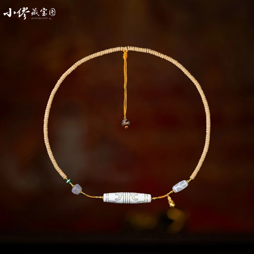 SJ3457 无界天珠/突破限制/融通天地/项链 多样性发其一