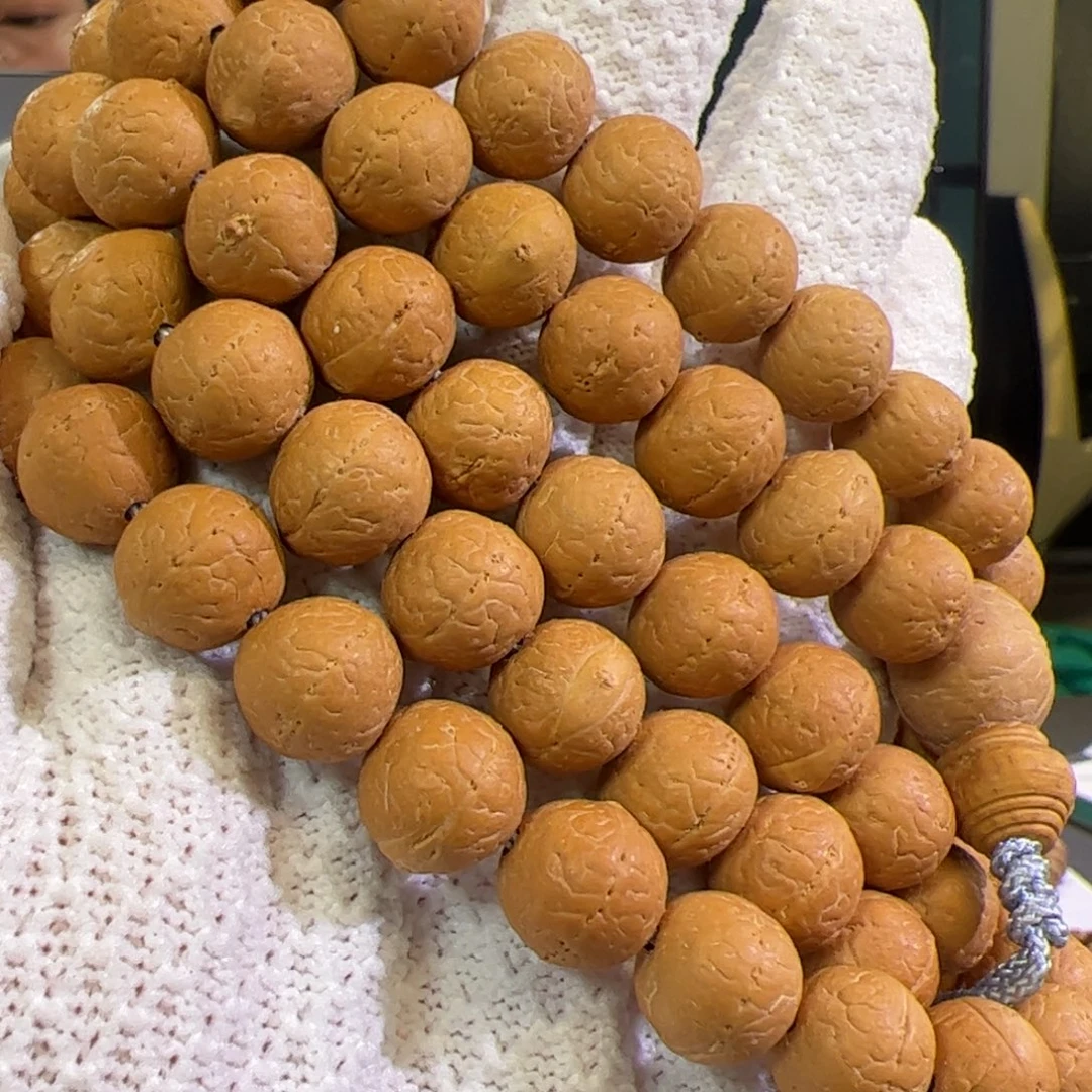 刘***.手串凤眼菩提11.5长串元镜