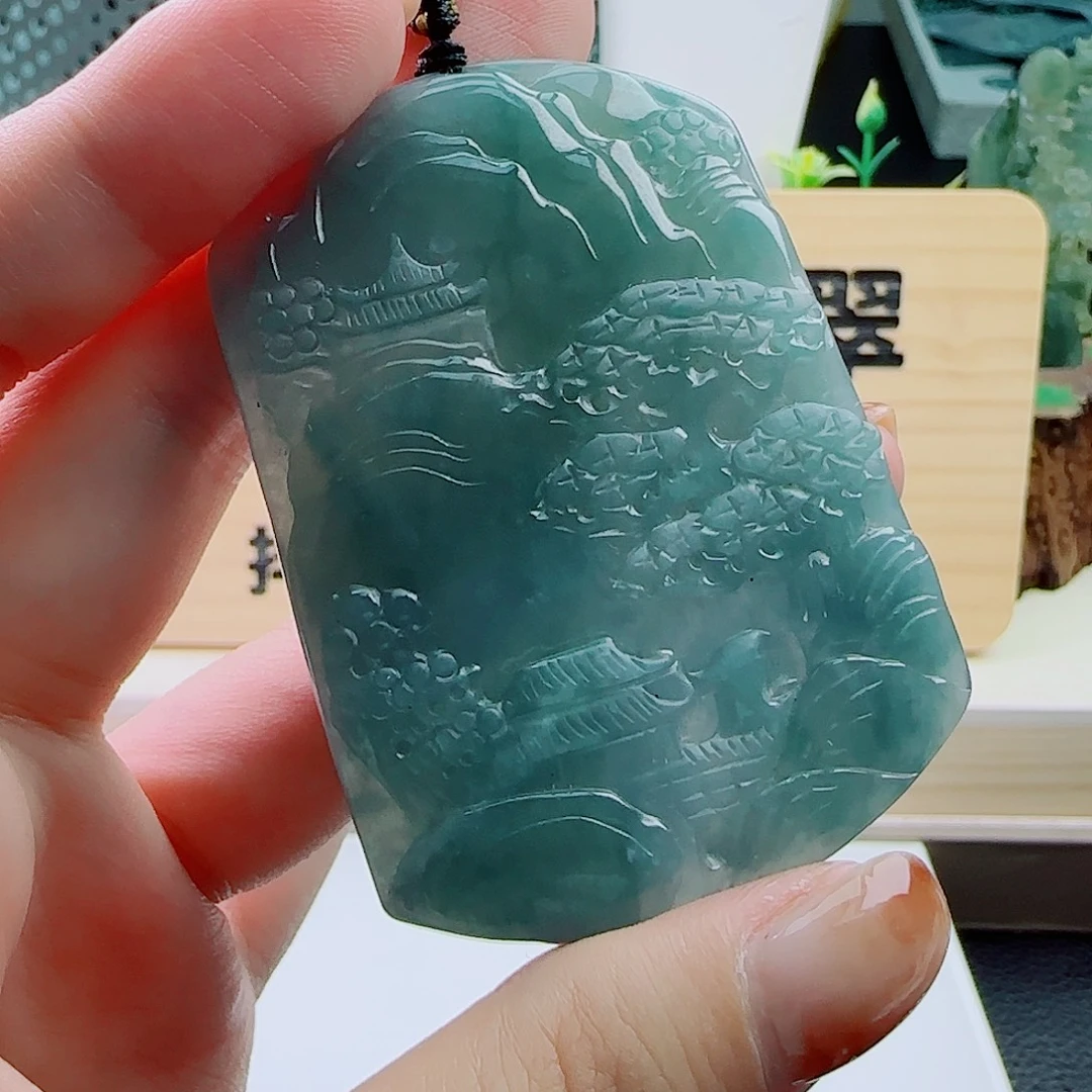 翡翠未镶嵌颈饰111111111111