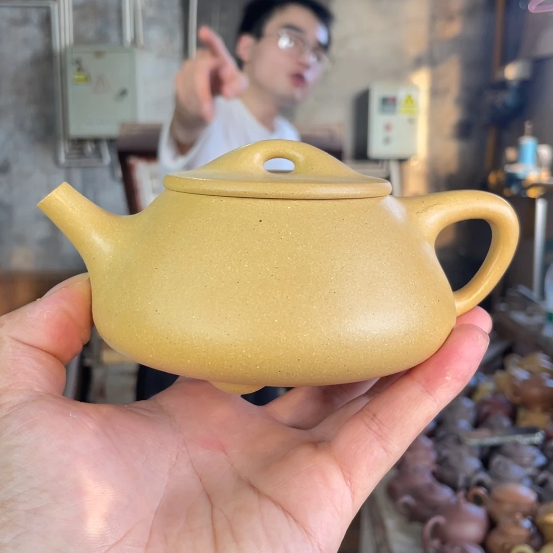 茶壶紫砂LCC 景舟石瓢。本绿。300CC