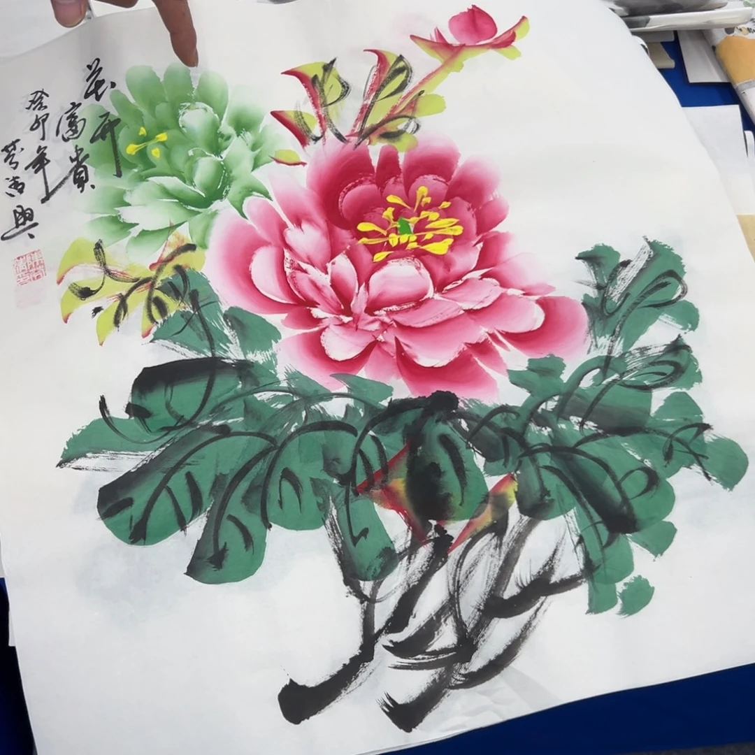 国画绘画作品请欣赏展示