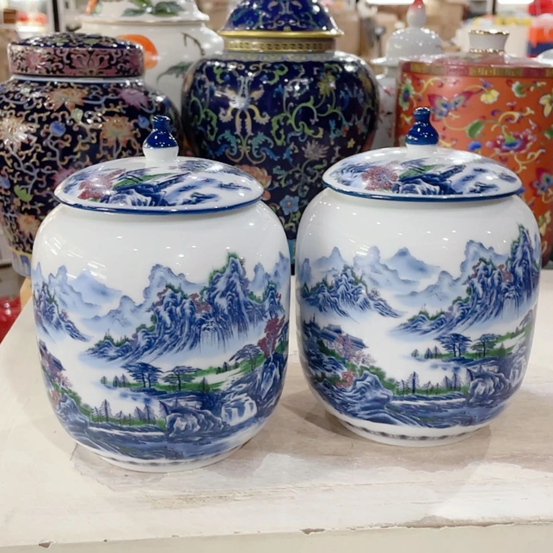 【闪购商品】罐陶瓷茶叶罐密封罐