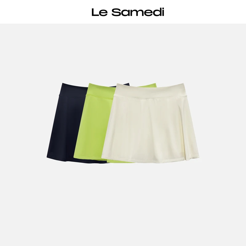 Le Samedi【邻家裙摆】城市网球风 随性自洽 速干芭蕾网球半裙