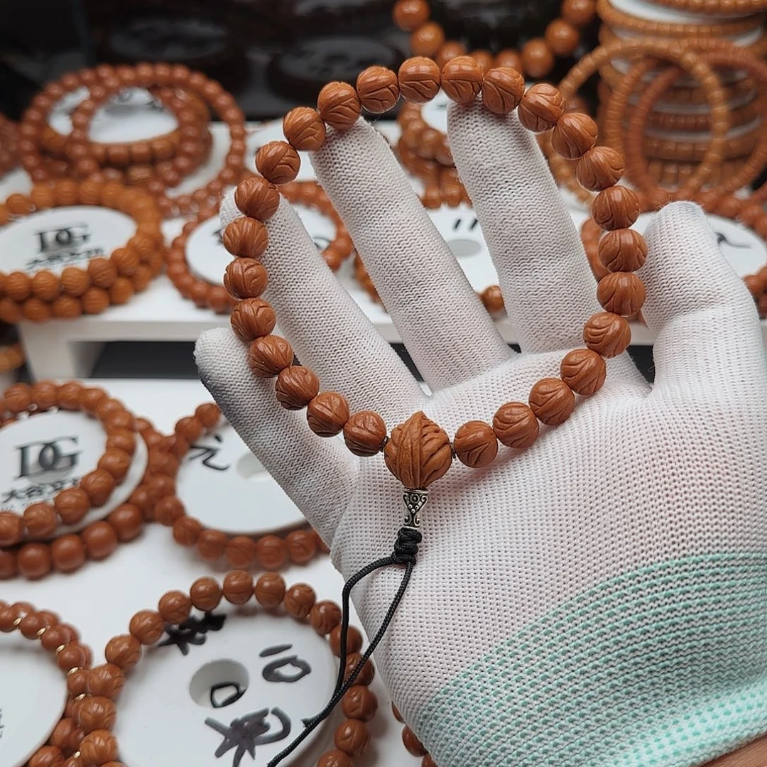 吊坠桃核桃核手串